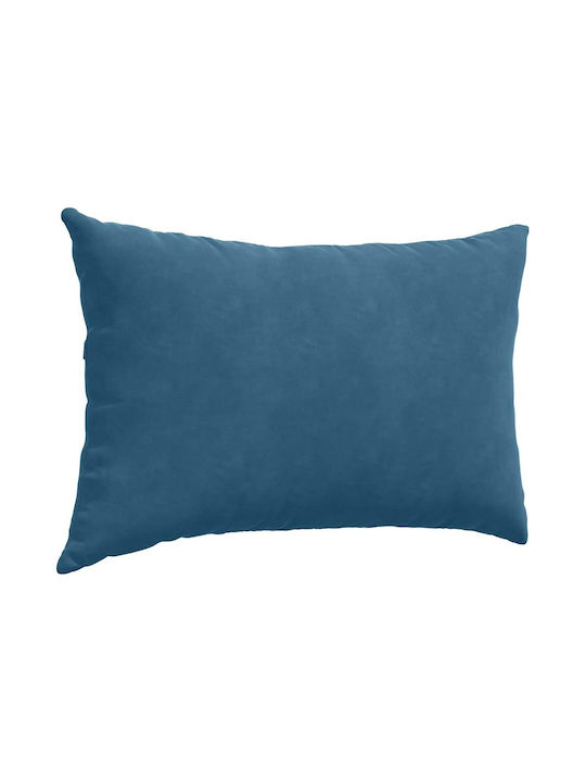 vidaXL Sofa-Kissen aus Samt Blau 40x60cm
