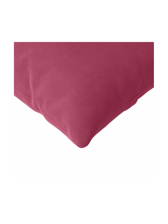 vidaXL Perna De Canapea Din Catifea Roșie 40x120cm
