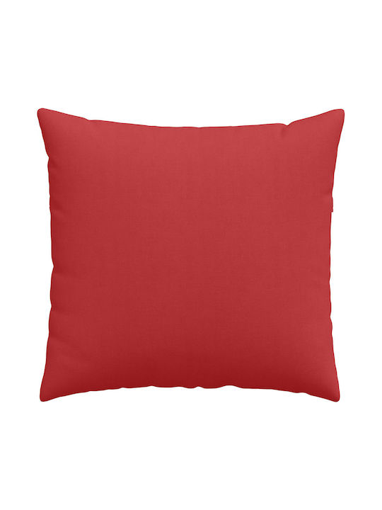 vidaXL Perna de Canapea Roșie 45x45cm