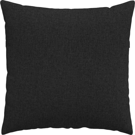 vidaXL Възглавница За Диван Черна 60x60см