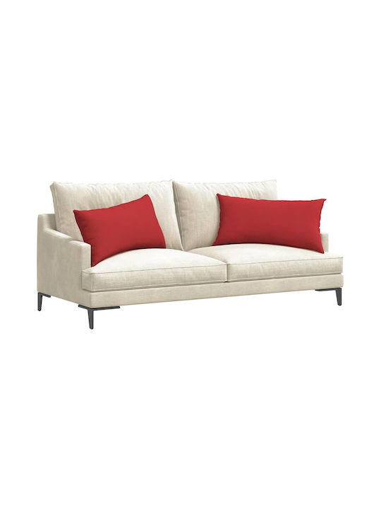 vidaXL vidaXL Sofa Cushion Red 40x80cm