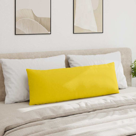 vidaXL Perna Galbenă 2 Bucăți 40x120 cm vidaXL Perna Galbenă 2 Bucăți 40x120 cm