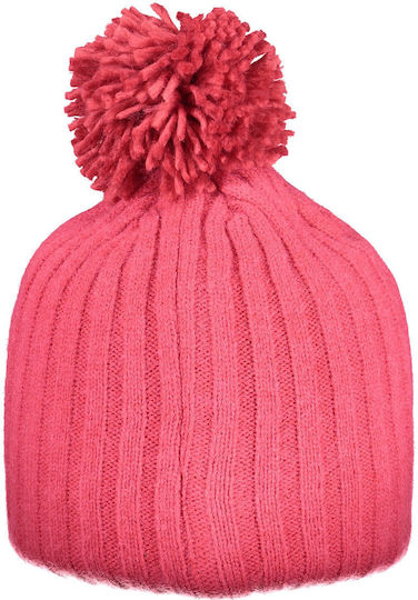 Beanie Beanie Knitted in Pink color