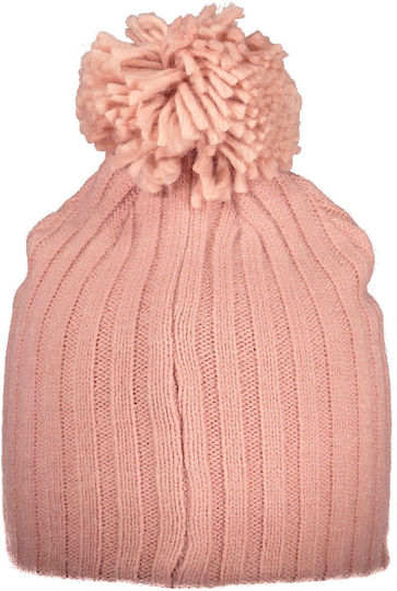Beanie Beanie Knitted in Pink color