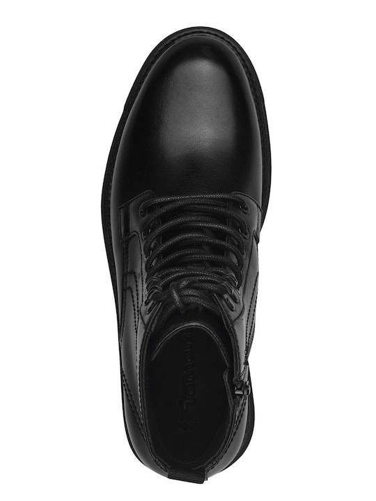 Leather Black Boots Anatomical