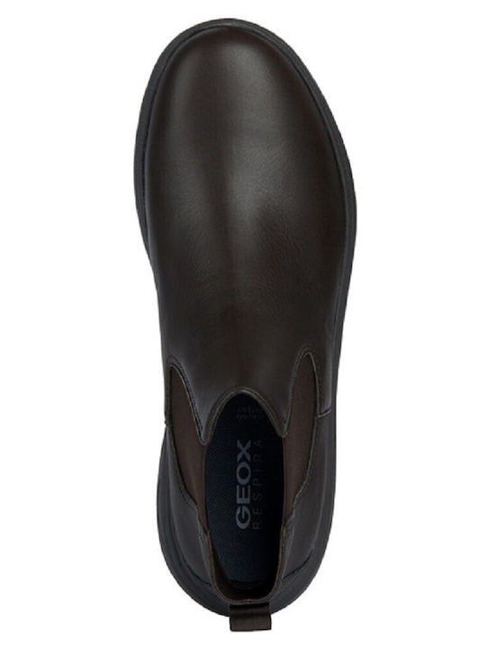 U.portello.a Leather Chelsea Brown Men's Boots