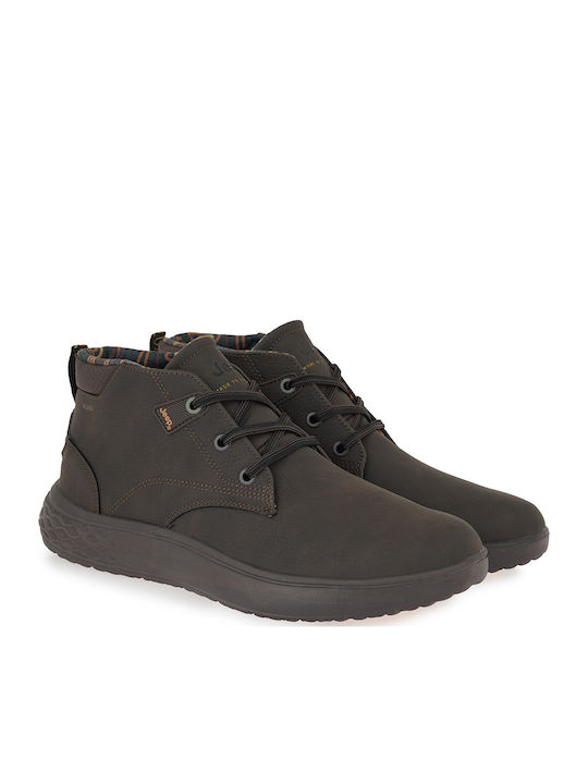 Leather Brown Men's Boots