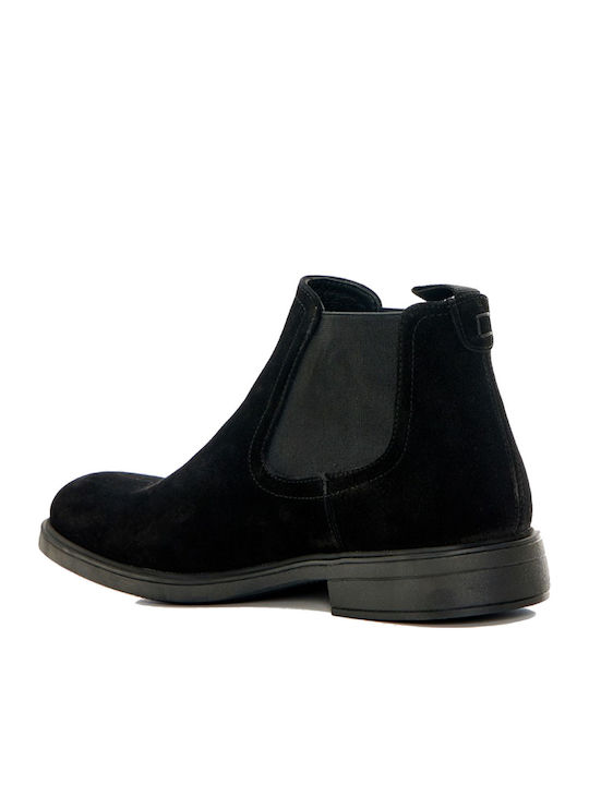 Piele Negru Ghete barbati