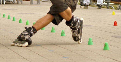 Seba Slalom-Kegel Pack X20 Schwarze