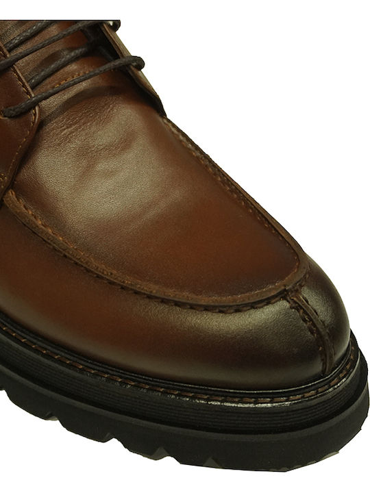 Leather Tabac Brown Boots