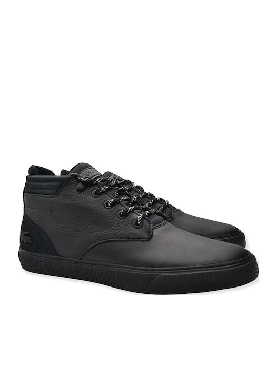 Leder Schwarz Herrenstiefel