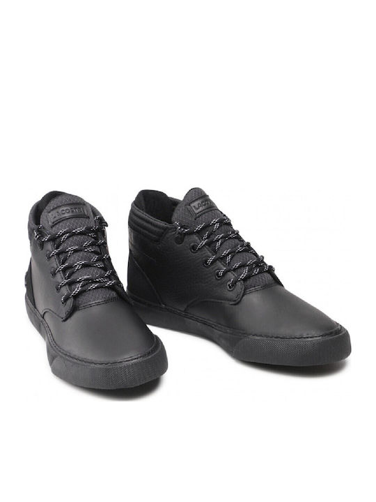 Leder Schwarz Herrenstiefel