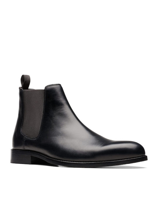 Clarks CRAFT ARLO Chelsea-Stiefel Schwarze