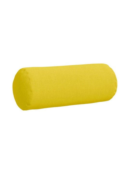 vidaXL Sofa Cushion Soft Yellow 2pcs 40x15cm.