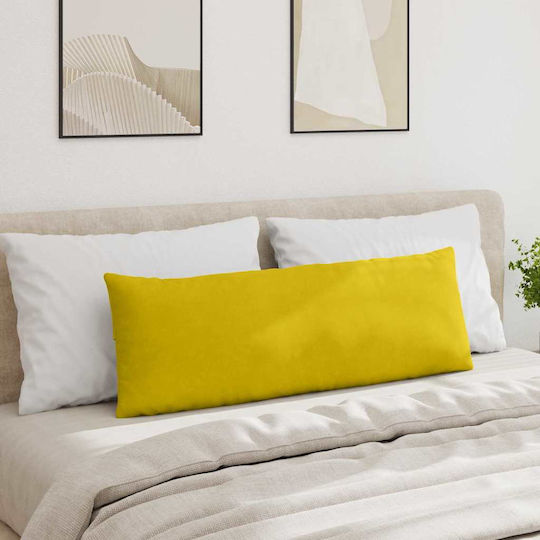vidaXL Perna Galbenă 2 Bucăți 40x120 cm vidaXL Perna Galbenă 2 Bucăți 40x120 cm