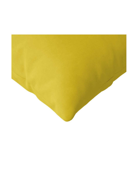 vidaXL Velvet Yellow Sofa Cushion 40x120cm