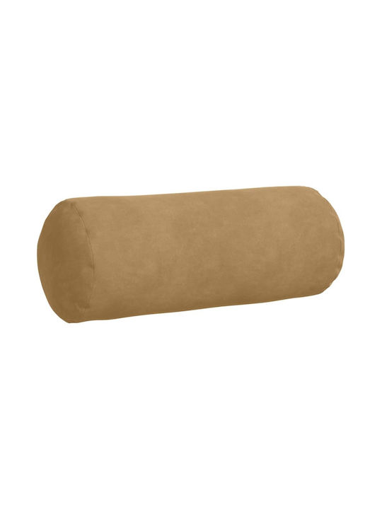 vidaXL Sofa-Kissen aus Braun Samt 40x15cm