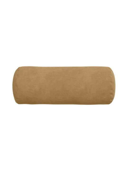 vidaXL Sofa-Kissen aus Braun Samt 40x15cm