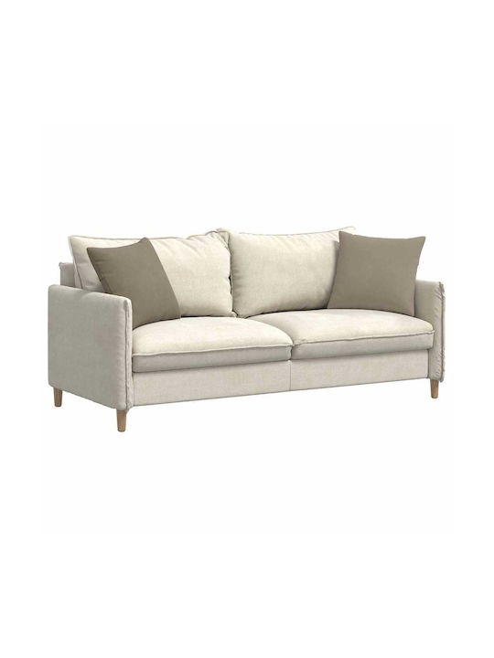 vidaXL Sofa Cushion Taupe 2pcs 45x45cm.