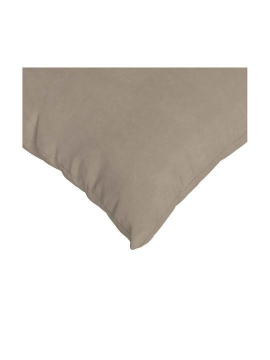 vidaXL Sofa Cushion Taupe 2pcs 45x45cm.