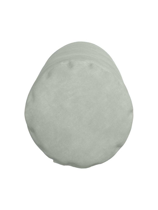 vidaXL Perna De Canapea Din Catifea Gri Deschis 70x25cm
