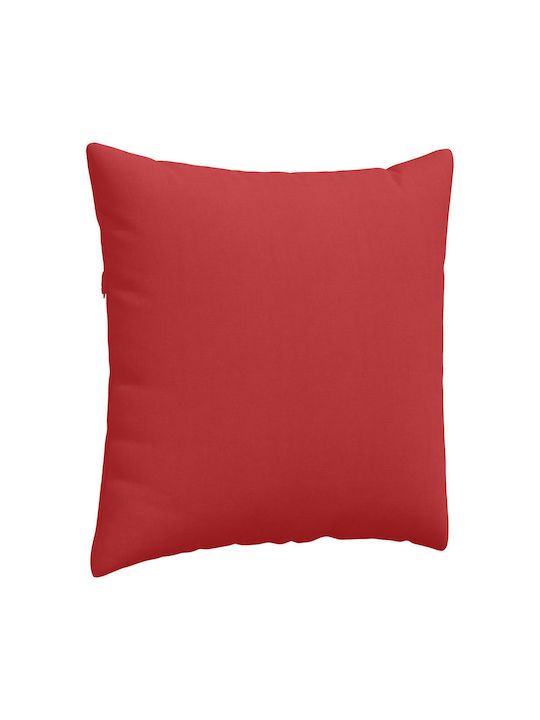 vidaXL Sofa Cushion Red 80x80cm
