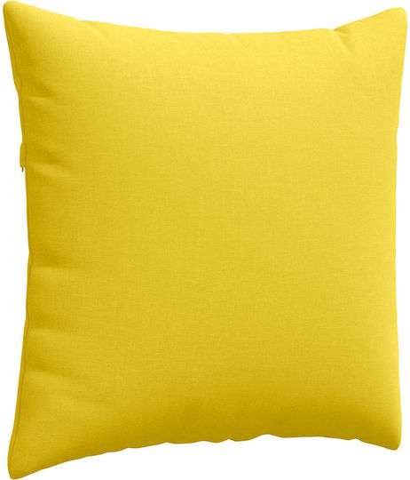 vidaXL Sofa Cushion Yellow 80x80cm