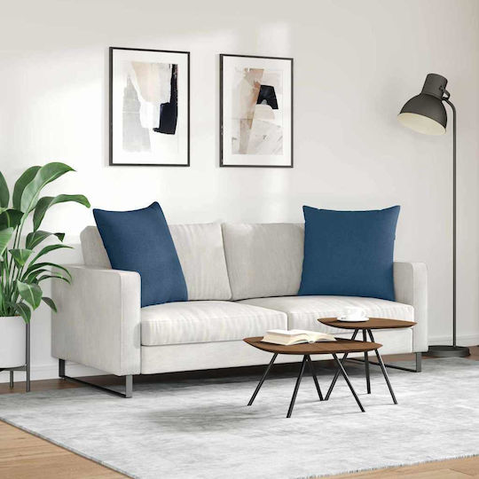 vidaXL Μαξιλάρι Μπλε 2τμχ 60x60εκ. vidaXL Μαξιλάρι Μπλε 2τμχ 60x60εκ.