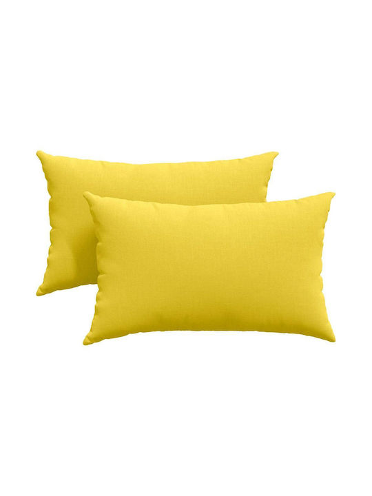 vidaXL Sofa Cushion Yellow 30x50cm