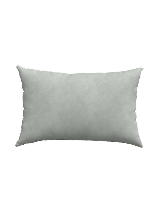 vidaXL Velvet Gray Sofa Cushion 40x60cm