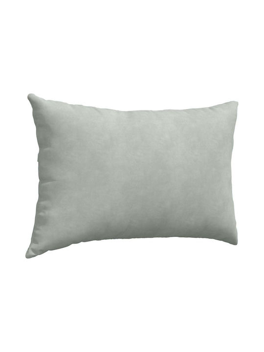 vidaXL Velvet Gray Sofa Cushion 40x60cm