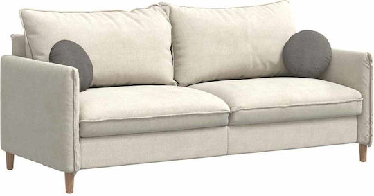 vidaXL Velvet Sofa Cushion Light Gray 30x30cm