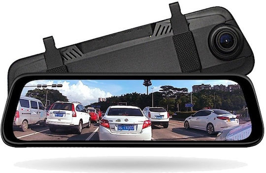 PerVoi 4K Mirror Car DVR, 10.1" Display