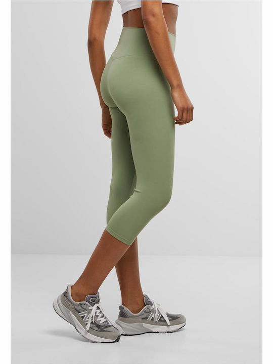 Women's Capri Legging Matcha Green