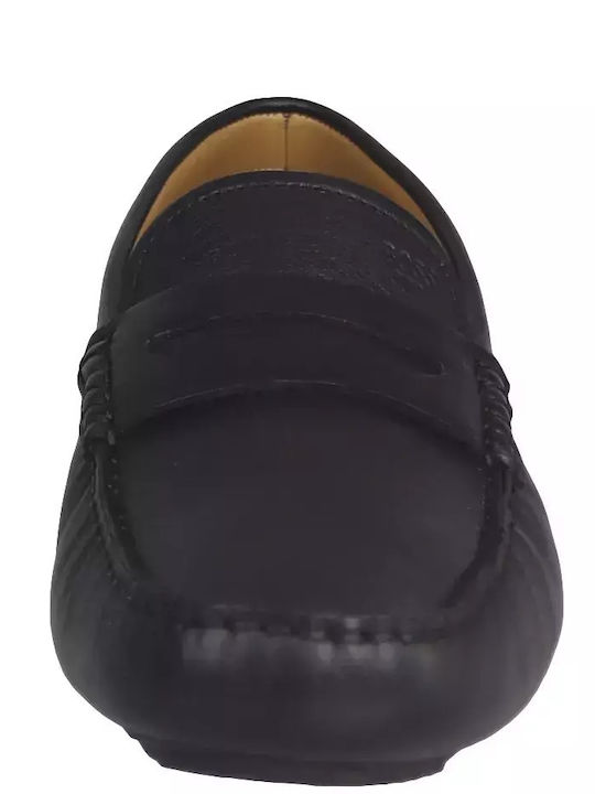 Men's Leather Loafers Black