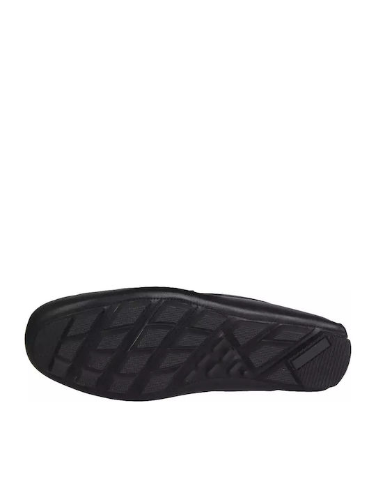 Men's Leather Loafers Black