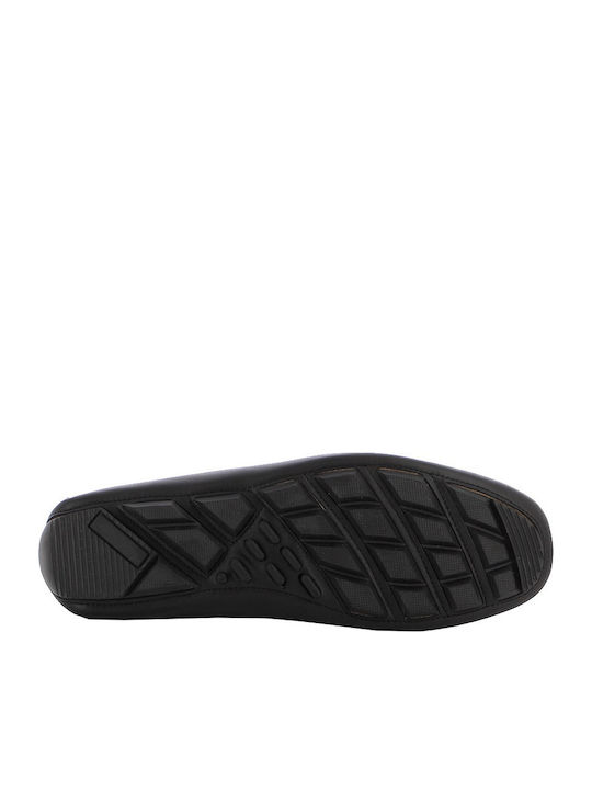Men's Leather Loafers Black