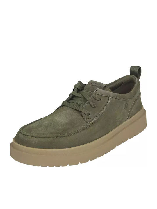 Men's Leather Moccasins Green