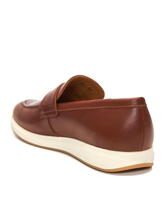 Mocasini barbati in Tabac maro Culori