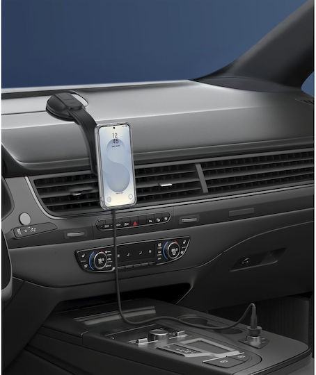 Belkin Car Mobile Mount with Magnet and Wireless Charging Black
