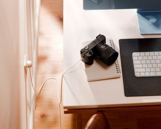 Twelve South Charger with Built-in Cable USB-C 30W Power Delivery Dune (PowerCord 3m)