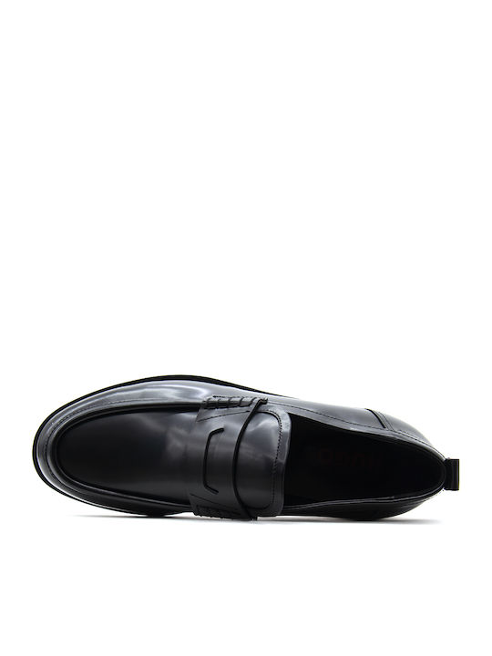 Varian Δερμάτινα Ανδρικά Loafers σε Μαύρο Χρώμα