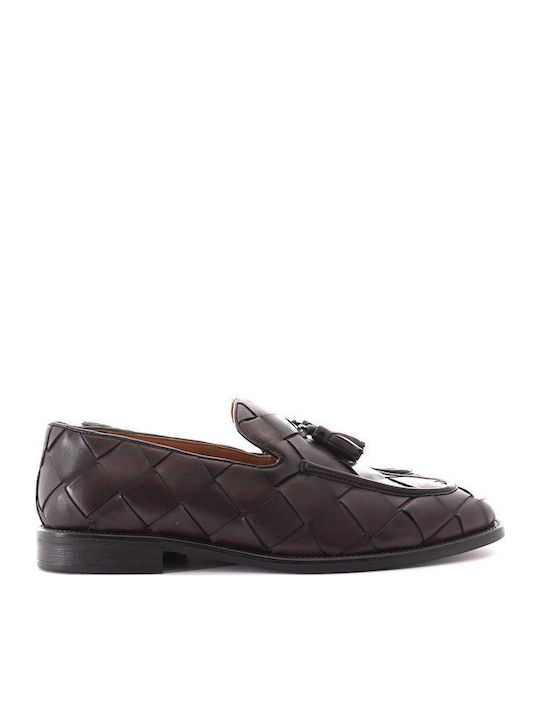 Men's Leather Moccasins Brown
