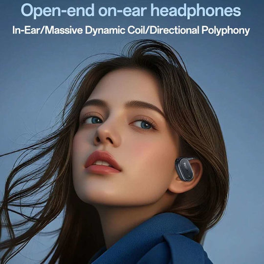 Yesido YSP25 Open Ear Bluetooth Handsfree Căști cu Rezistență la Transpirație și Carcasă de Încărcare Negru