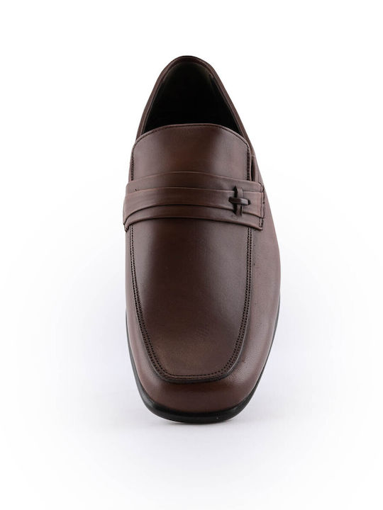 402 Men's Leather Loafers Tabac Brown