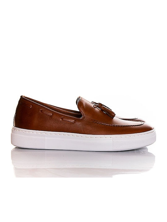 Men's Leather Moccasins Brown