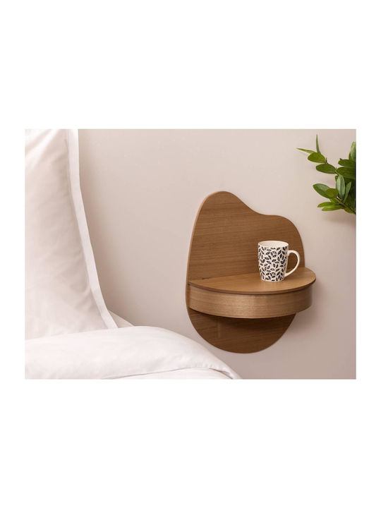 Wooden Beige Bedside Table 39.5x20x49.5cm