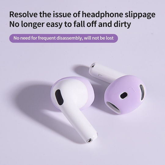 Silicone Covers in Pink color for Apple AirPods 4