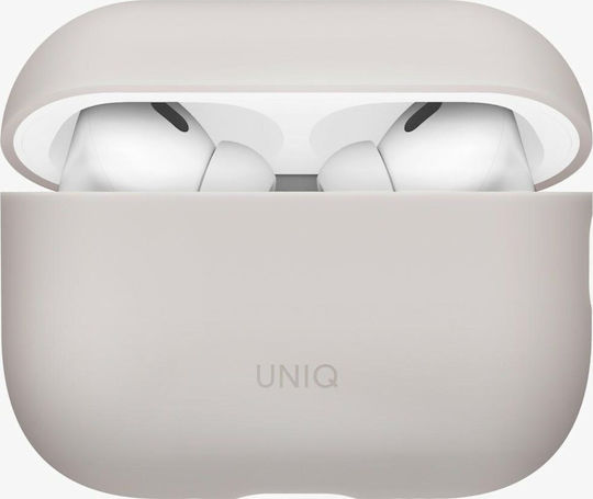 Uniq Case Silicone in Beige color for Apple AirPods Pro
