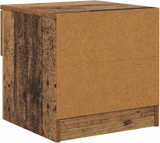 Nachttische Beige 2Stück 40x39x40cm